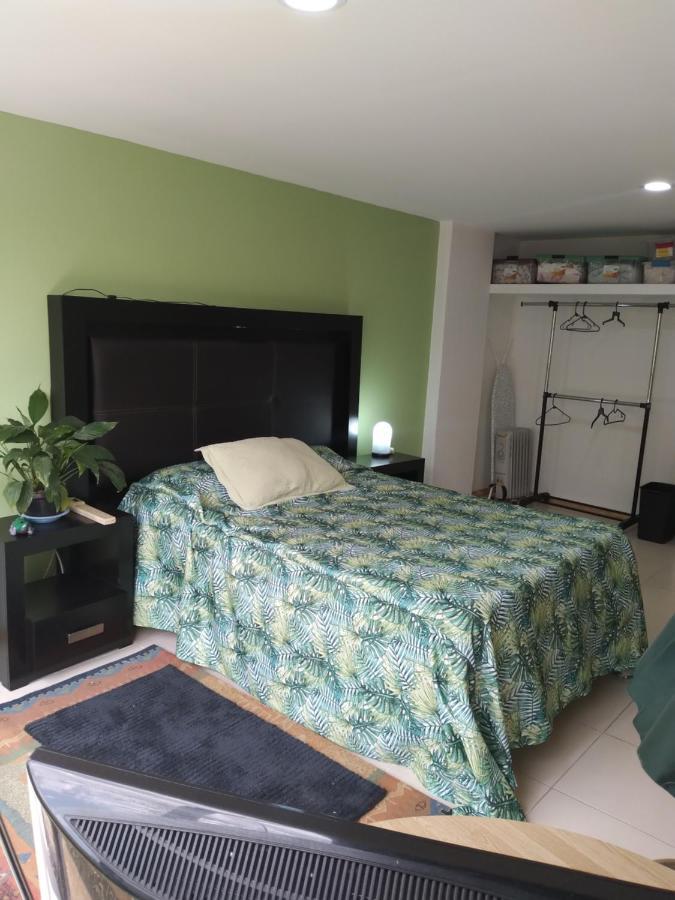 Charming Sunny Bedroom Overlooking Beautiful Amsterdam Avenue In Best Condesa Area Mexico City Luaran gambar